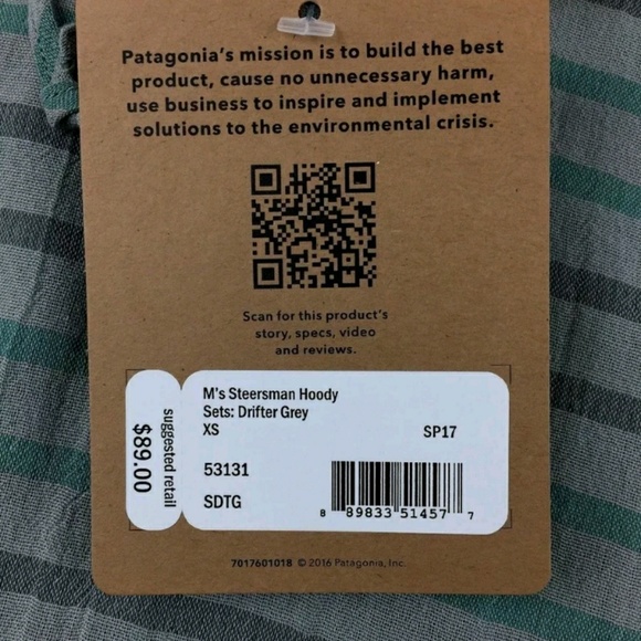 Patagonia Steersman Henley Hoodie Shirt - Picture 7 of 8